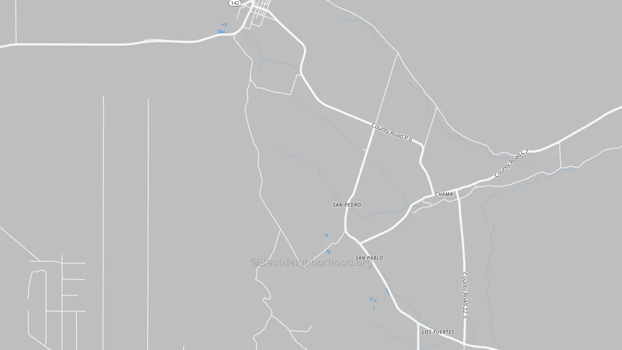 Transit Grade map of San Pedro, CO