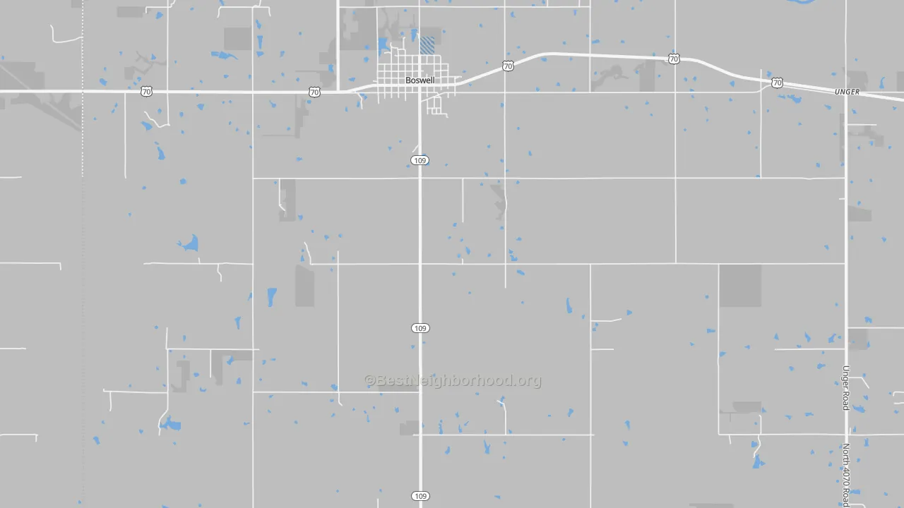 Transit Grade map of Sand Bluff, OK
