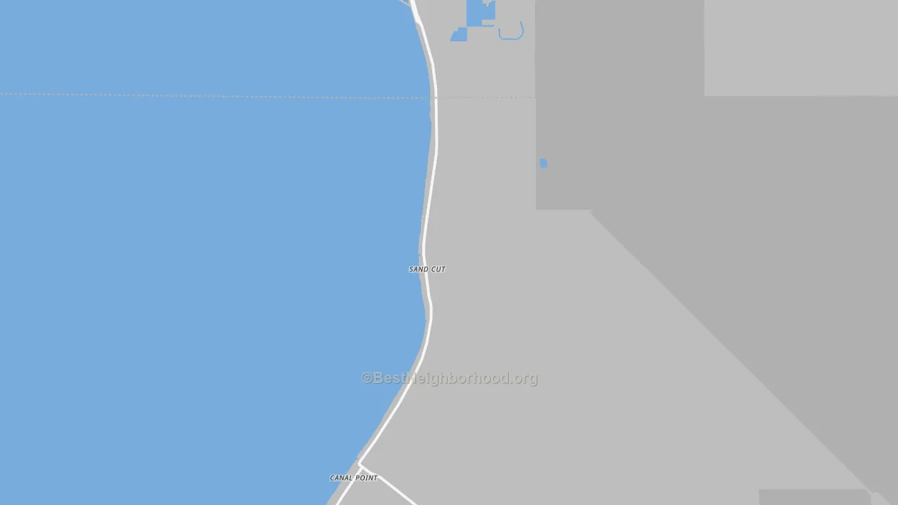 Transit Grade map of Sand Cut, FL