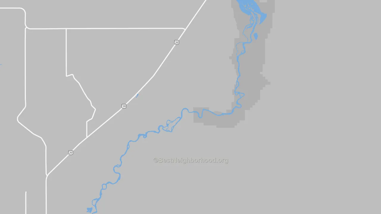 Transit Grade map of Sand Draw, WY