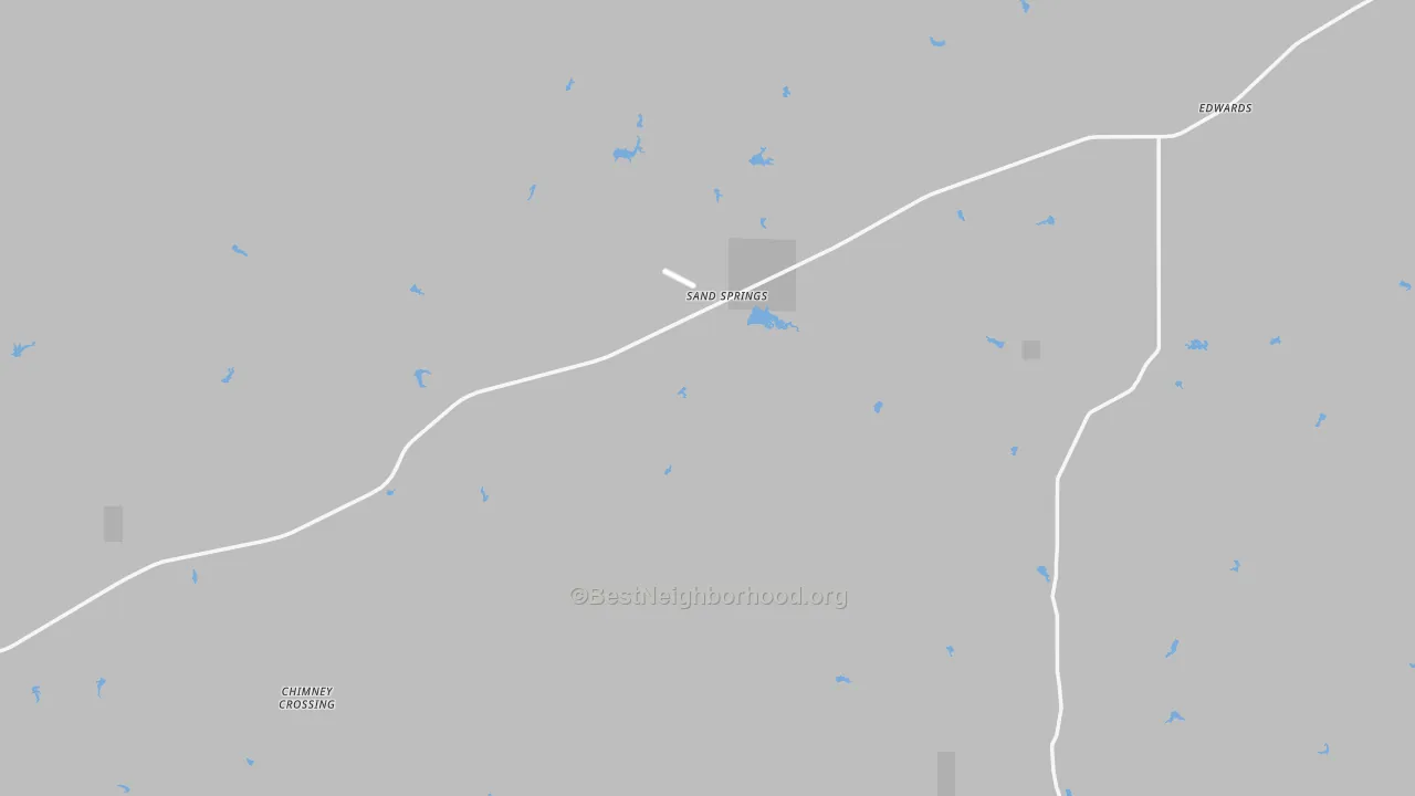 Transit Grade map of Sand Springs, MT