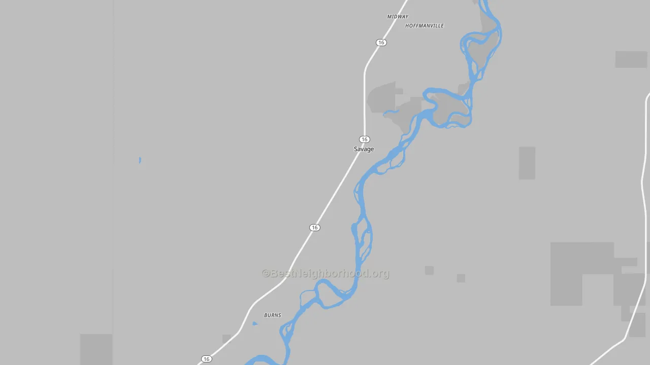 Transit Grade map of Savage, MT