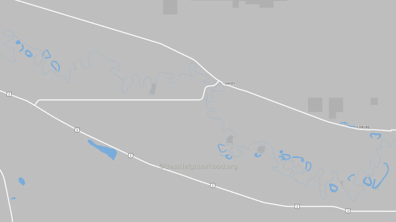 Transit Grade map of Savoy, MT