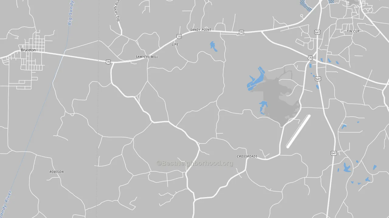 Transit Grade map of Sawyers Mill, TN