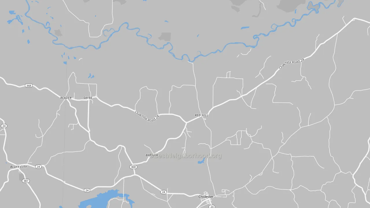 Transit Grade map of Sayre, AR