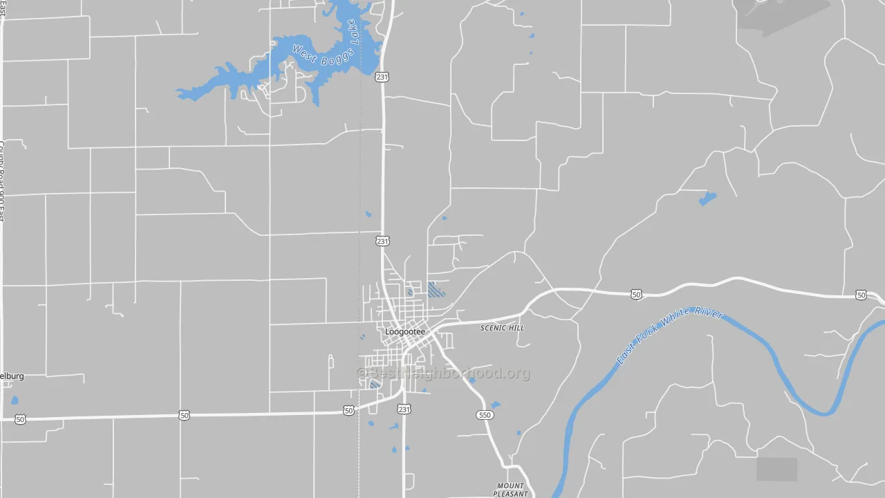 Transit Grade map of Scenic Hill, IN