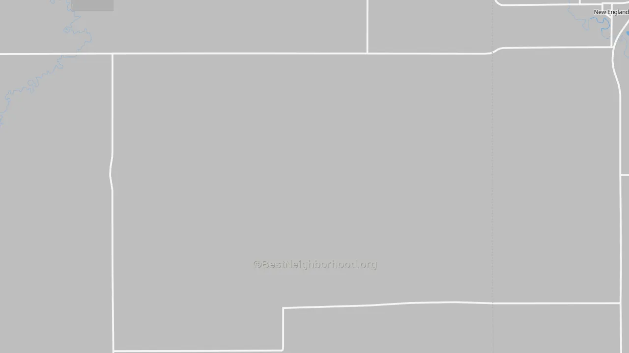 Transit Grade map of Schefield, ND