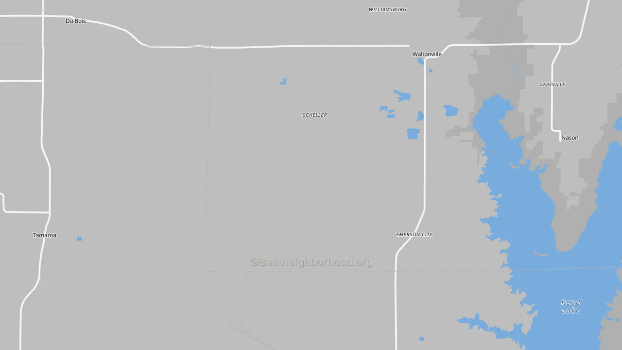 Transit Grade map of Scheller, IL