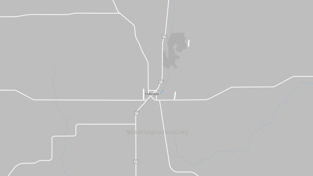 Transit Grade map of Schleicher County, TX