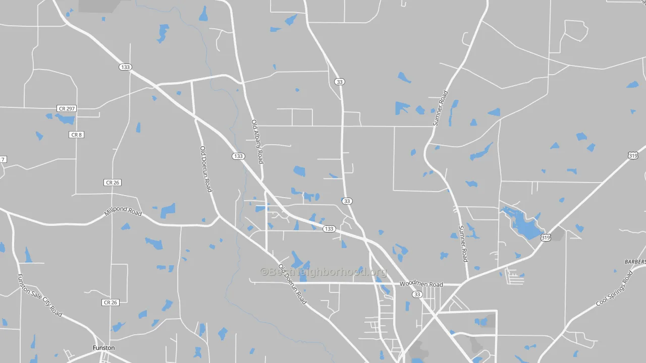 Transit Grade map of Schley, GA