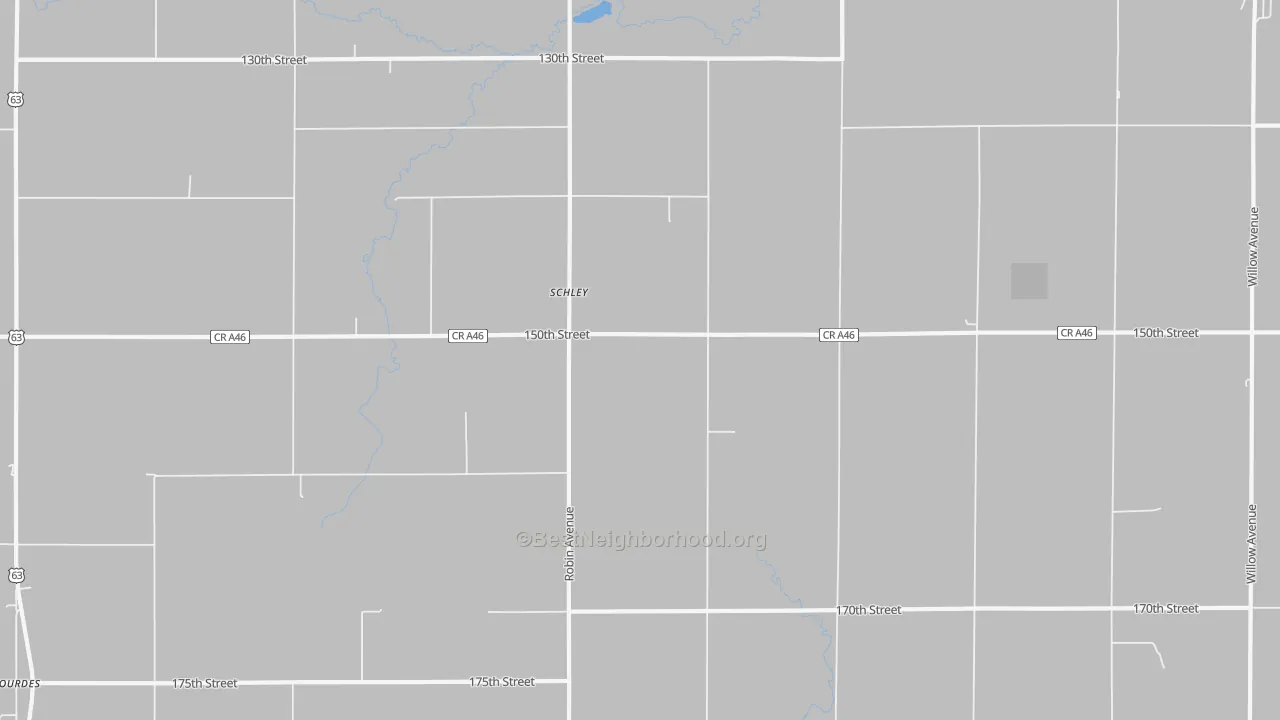 Transit Grade map of Schley, IA