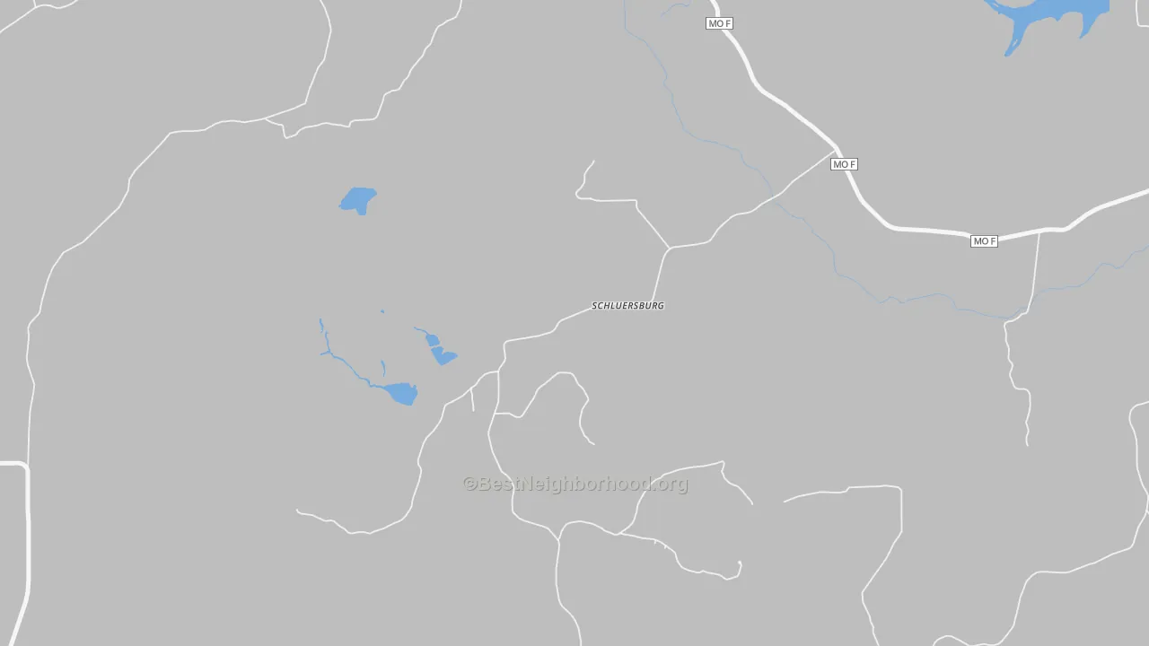 Transit Grade map of Schluersburg, MO