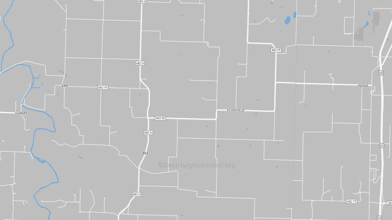 Transit Grade map of Schofield, MO