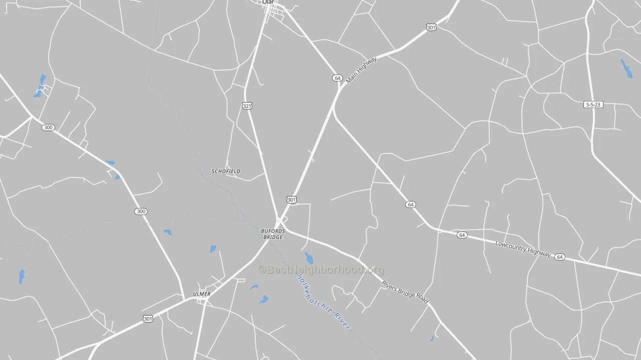 Transit Grade map of Schofield, SC