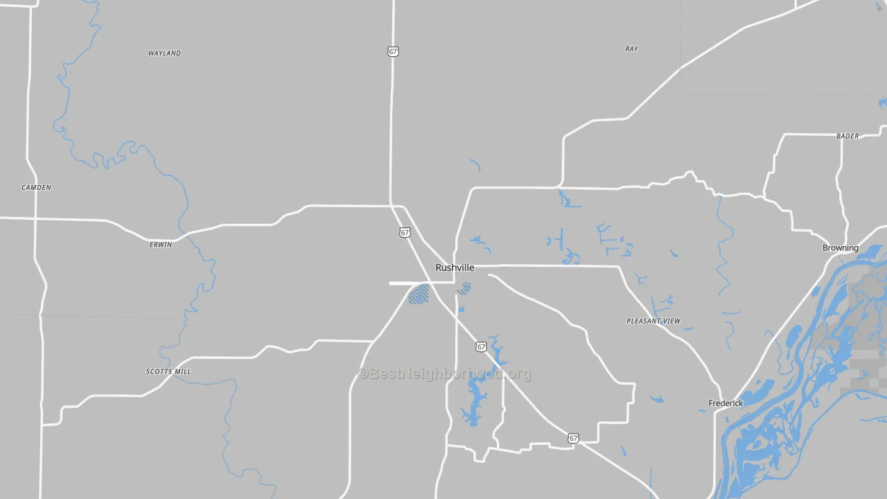 Transit Grade map of Schuyler County, IL