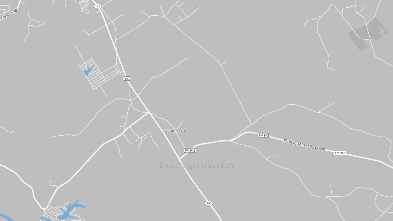 Transit Grade map of Schwab City, TX