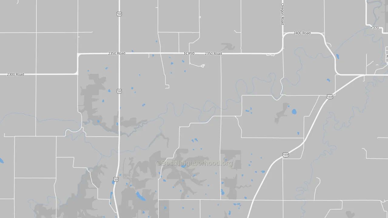 Transit Grade map of Scipio, KS