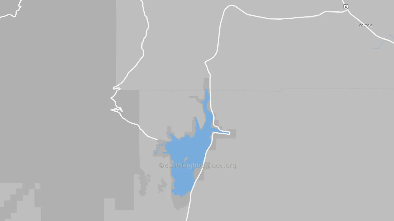 Transit Grade map of Scofield, UT