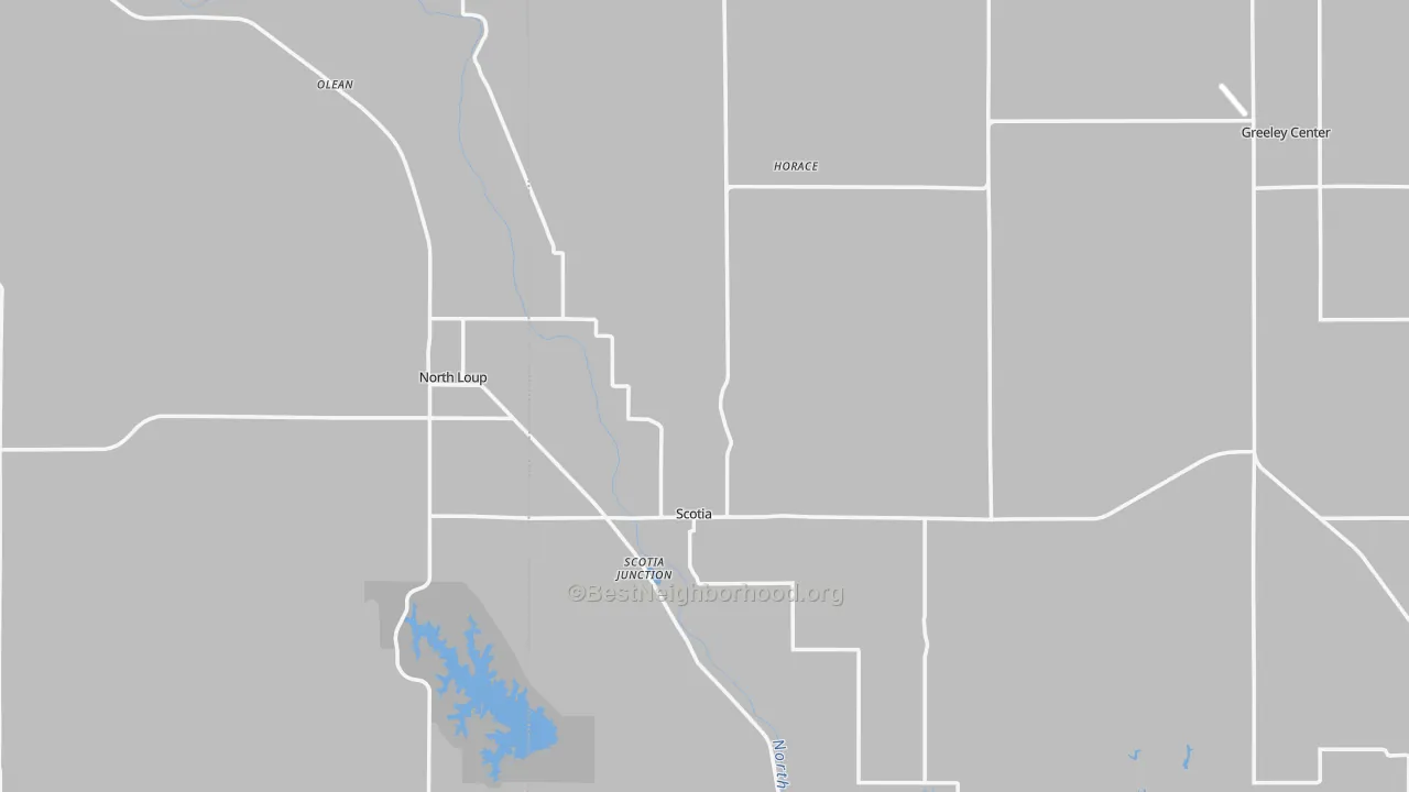 Transit Grade map of Scotia, NE