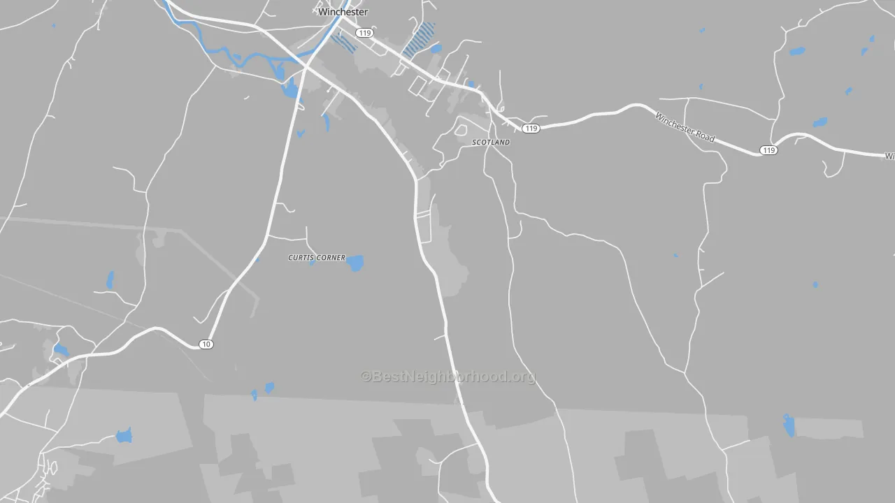 Transit Grade map of Scotland, NH