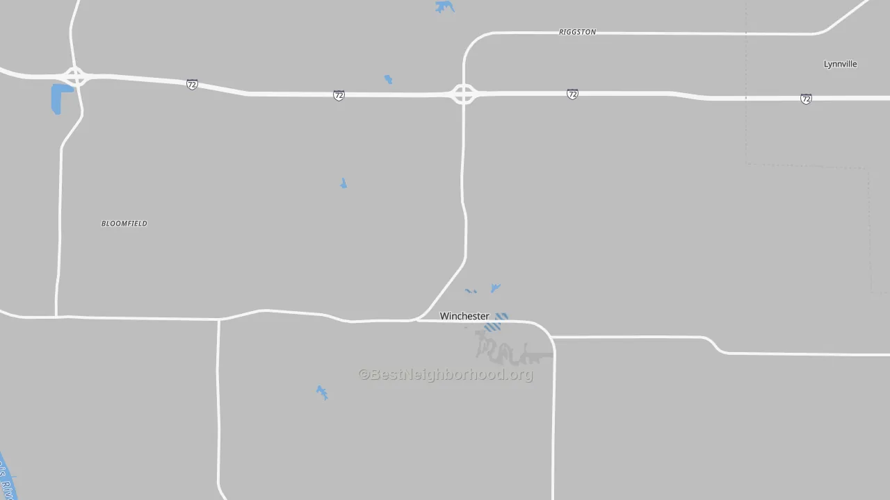 Transit Grade map of Scott County, IL