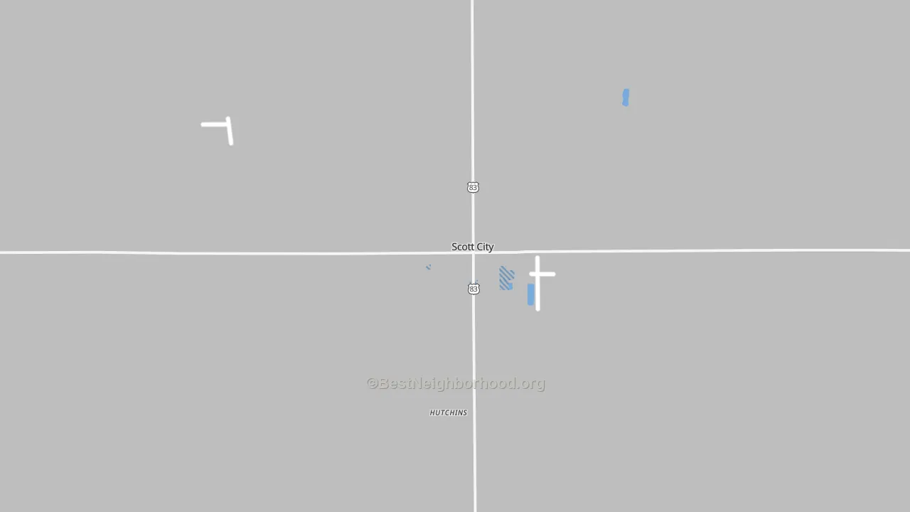 Transit Grade map of Scott County, KS