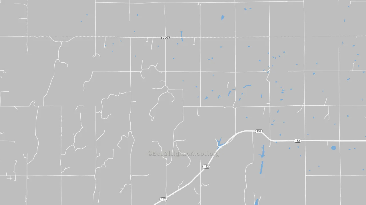 Transit Grade map of Scott, OK