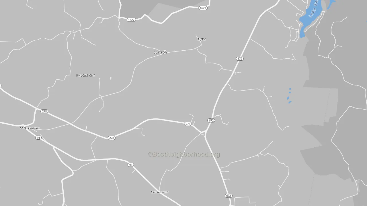 Transit Grade map of Scottsburg, KY