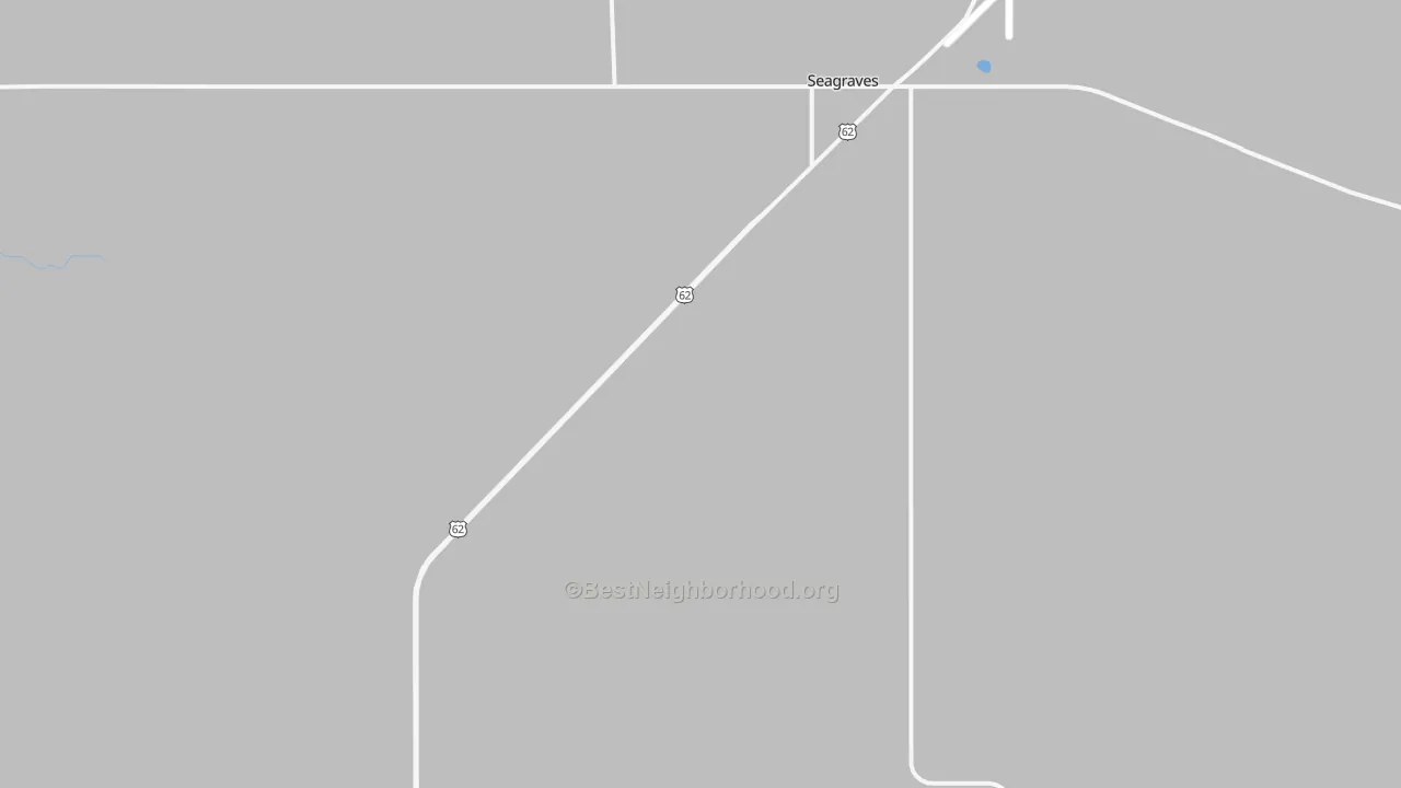 Transit Grade map of Seagraves, TX