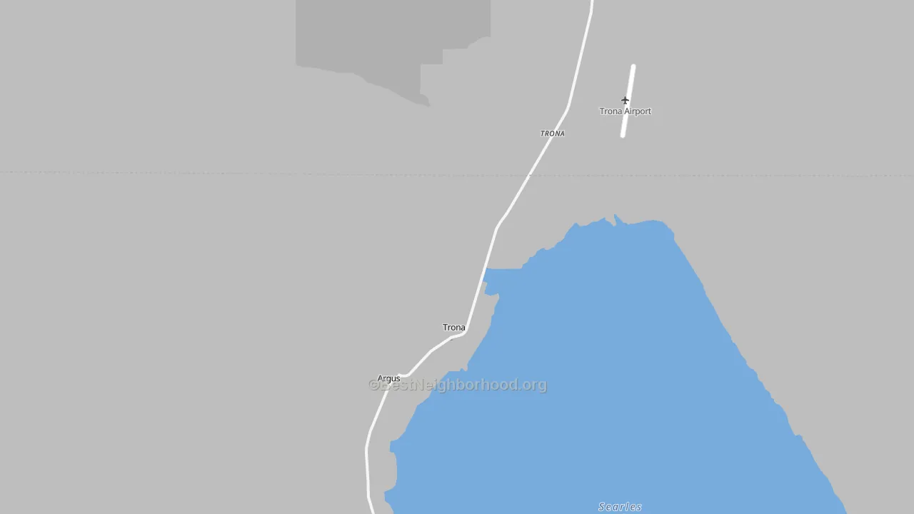 Transit Grade map of Searles Valley, CA