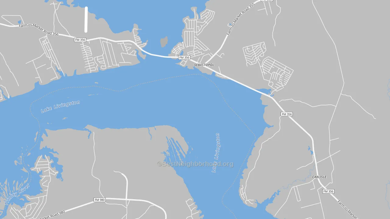 Transit Grade map of Sebastopol, TX