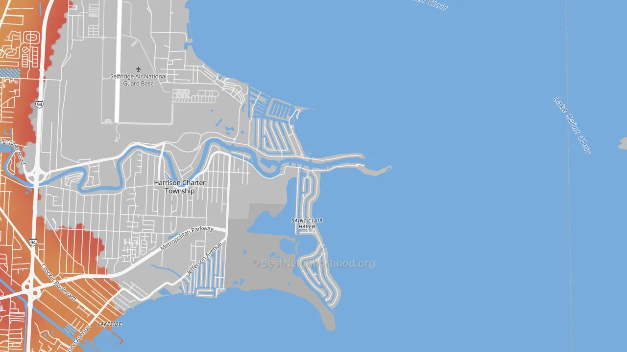 Transit Grade map of Sebille Manor, MI