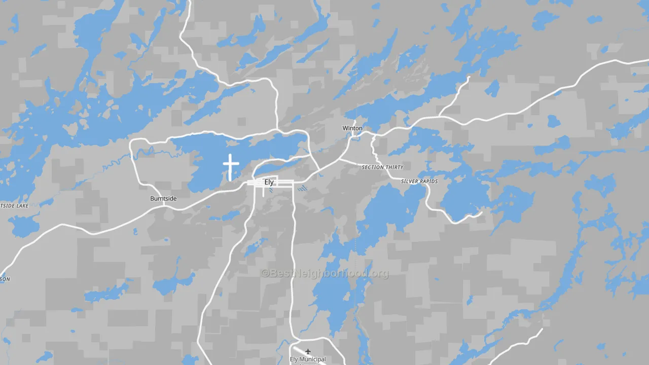 Transit Grade map of Section Thirty, MN