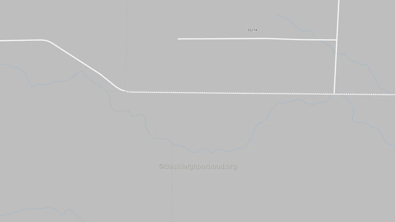 Transit Grade map of Sejita, TX