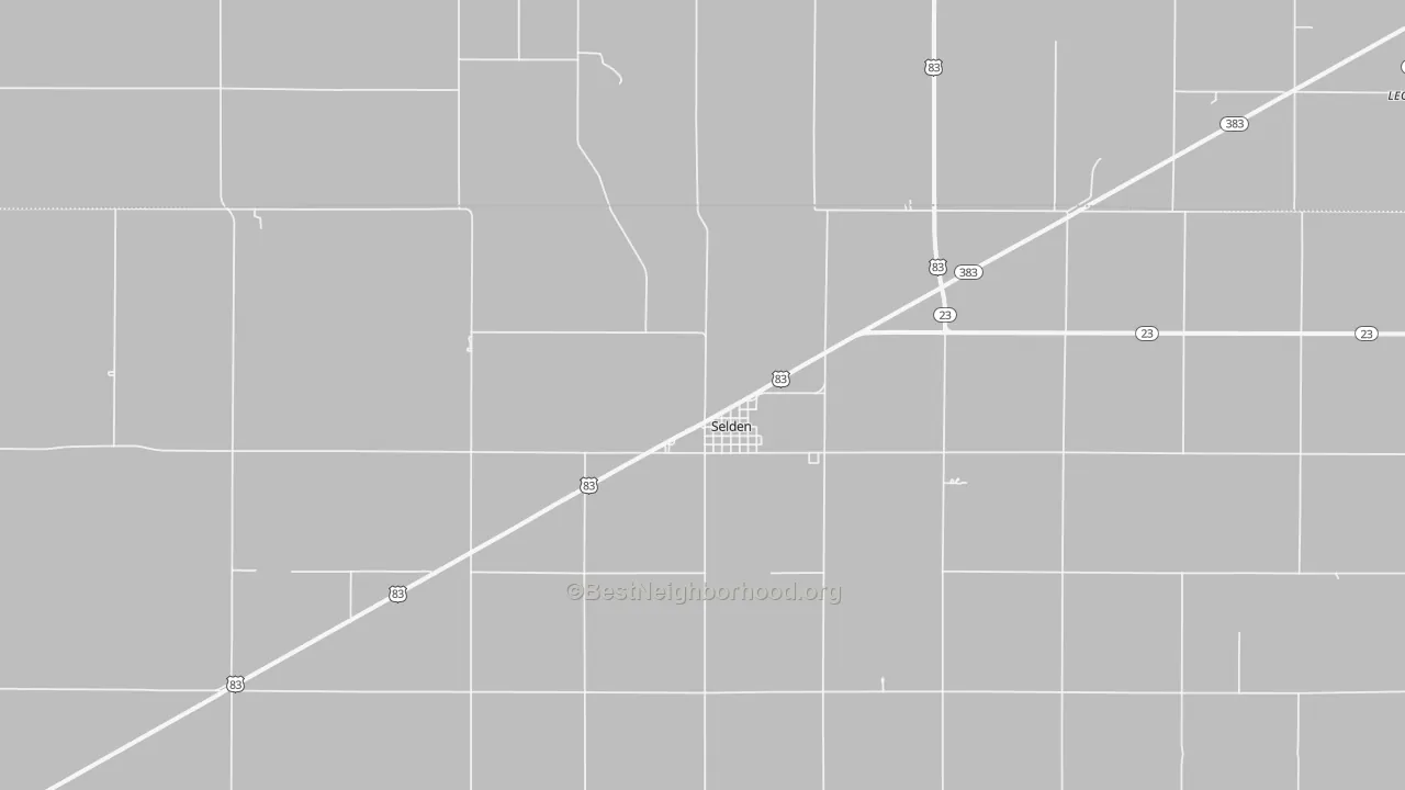 Transit Grade map of Selden, KS
