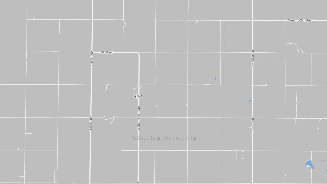 Transit Grade map of Selma, KS