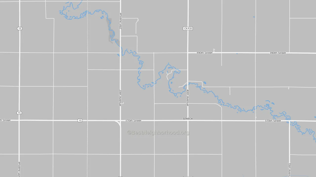 Transit Grade map of Seneca, IA