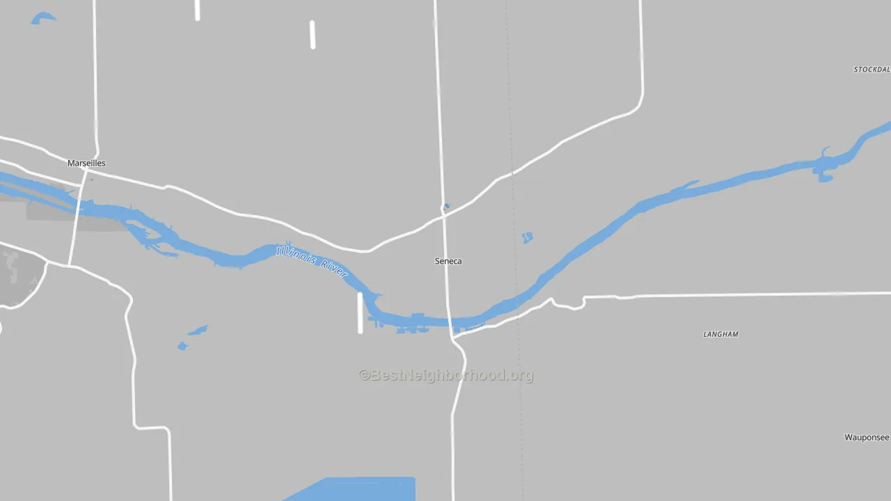 Transit Grade map of Seneca, IL