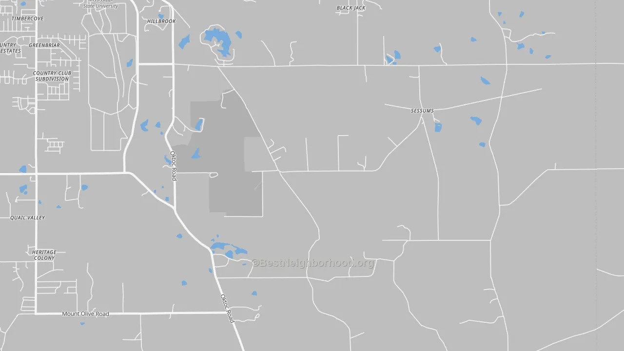 Transit Grade map of Sessums, MS