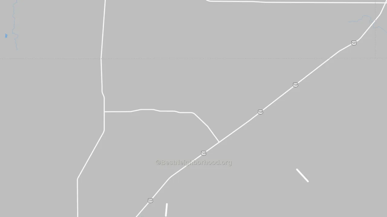 Transit Grade map of Seven Sisters, TX