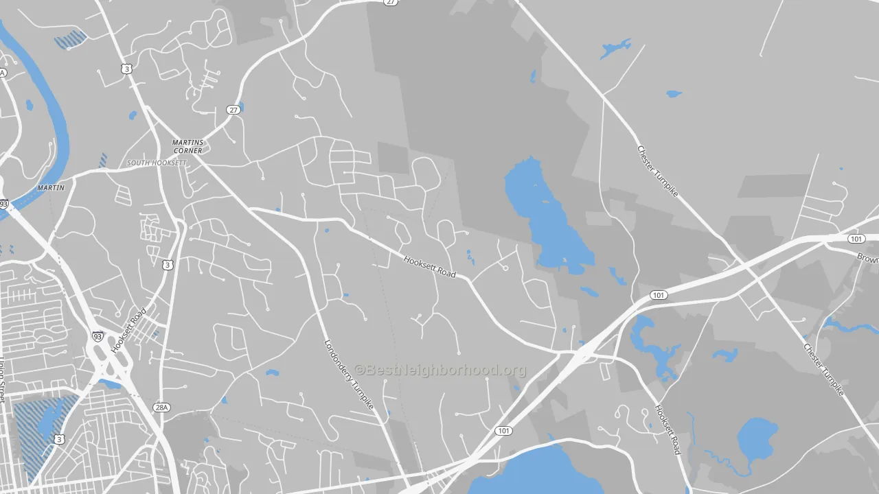 Transit Grade map of Severance, NH