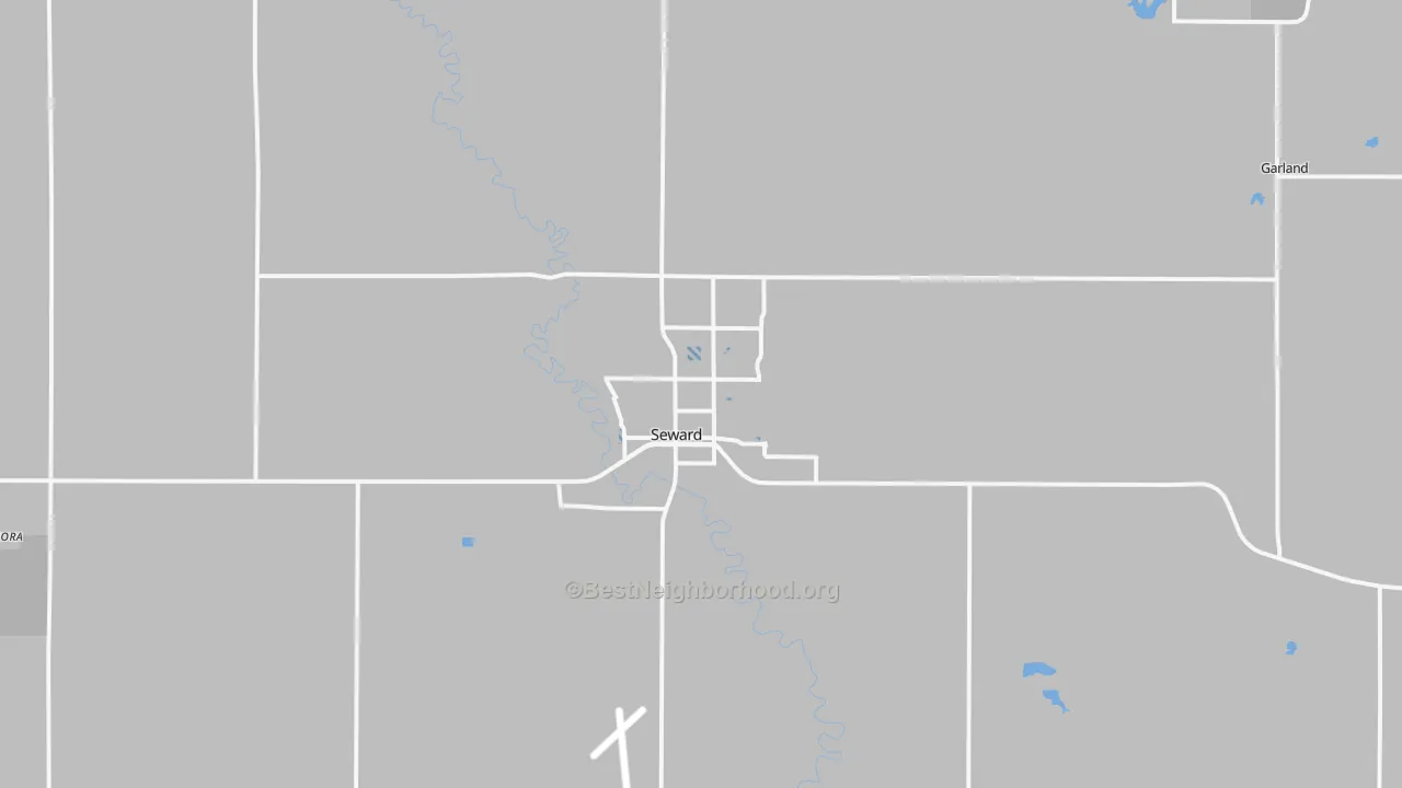 Transit Grade map of Seward, NE