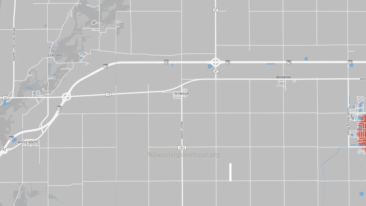 Transit Grade map of Seymour, IL