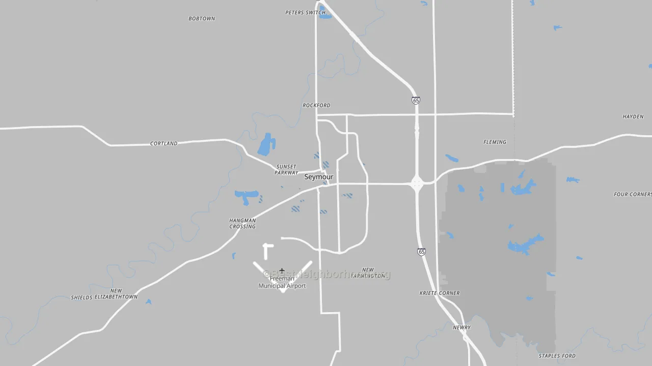 Transit Grade map of Seymour, IN