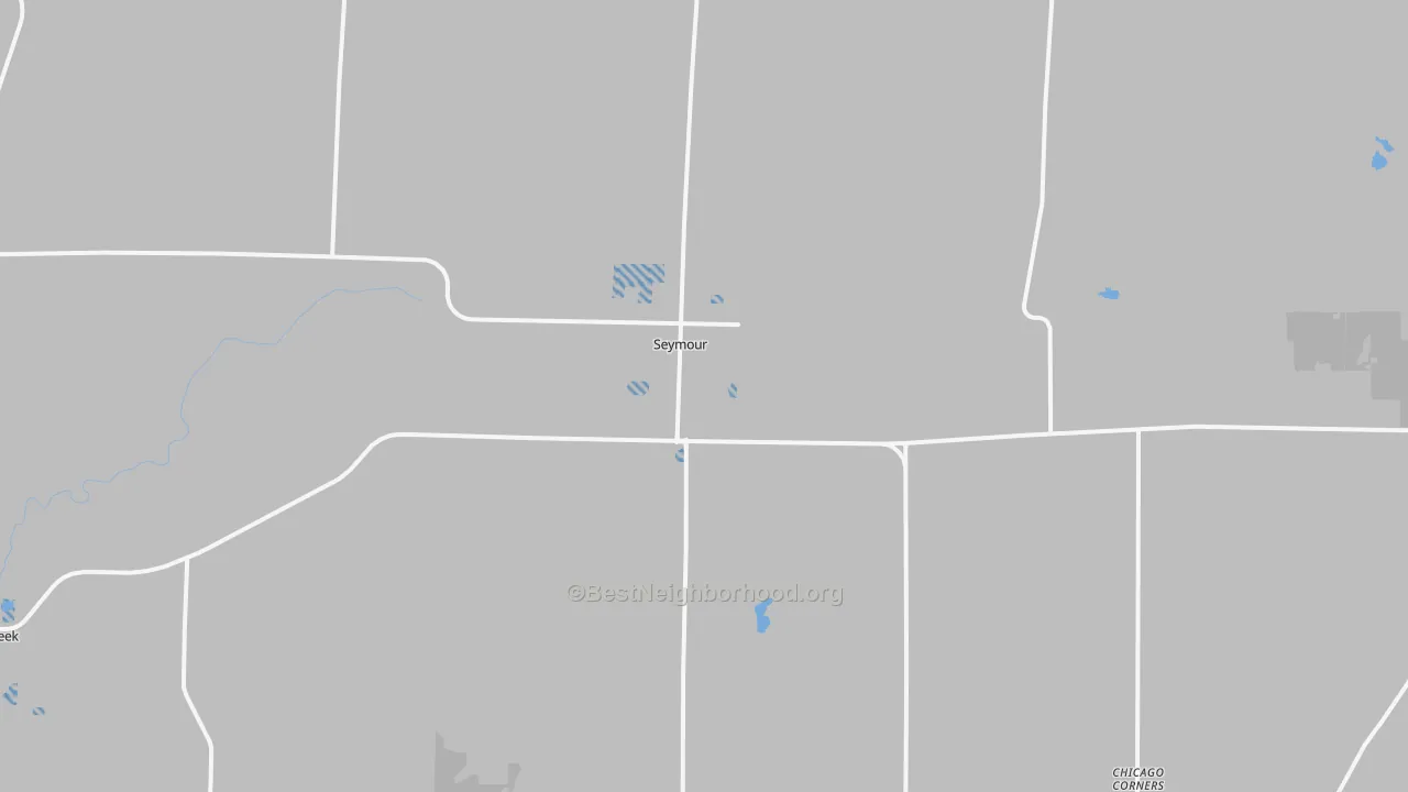 Transit Grade map of Seymour, WI