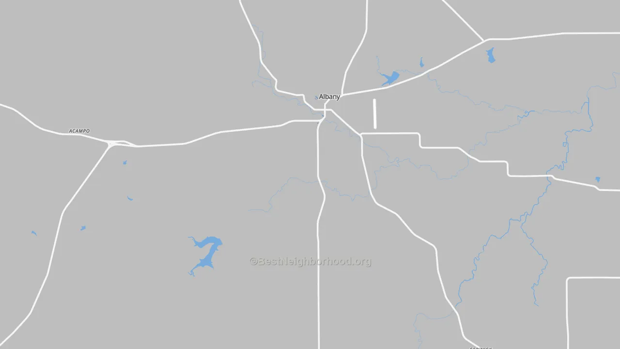 Transit Grade map of Shackelford County, TX