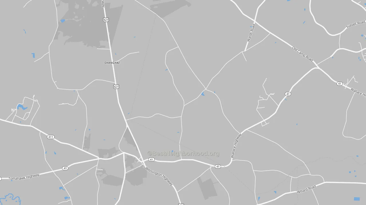 Transit Grade map of Shanghai, NC