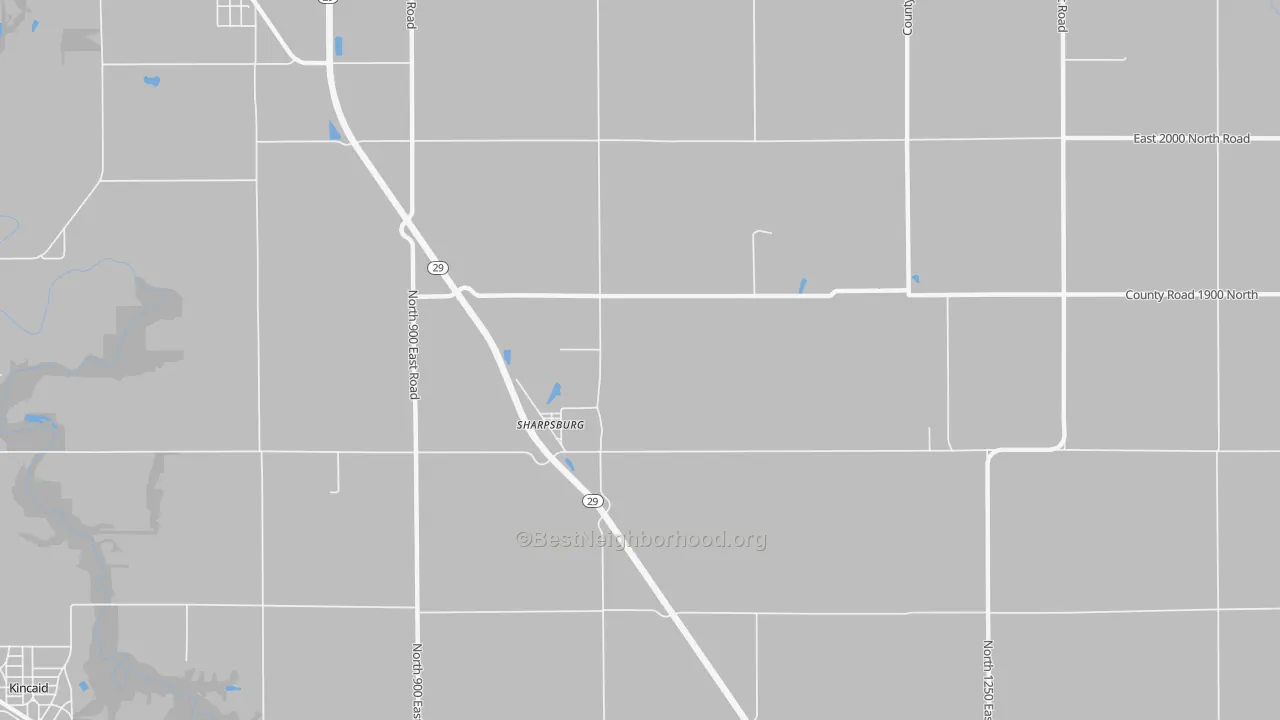 Transit Grade map of Sharpsburg, IL