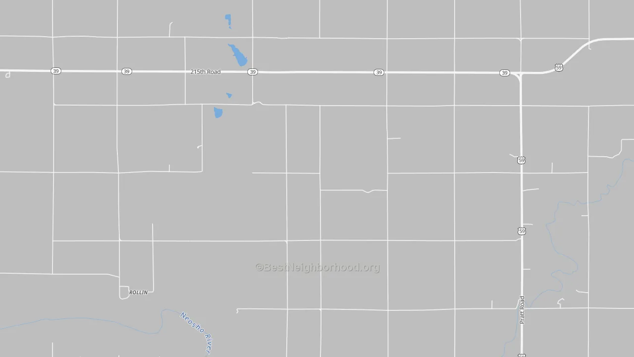 Transit Grade map of Shaw, KS
