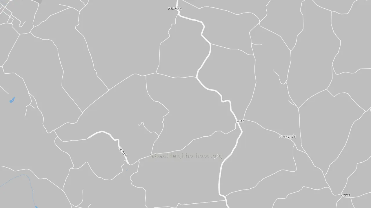 Transit Grade map of Shay, PA